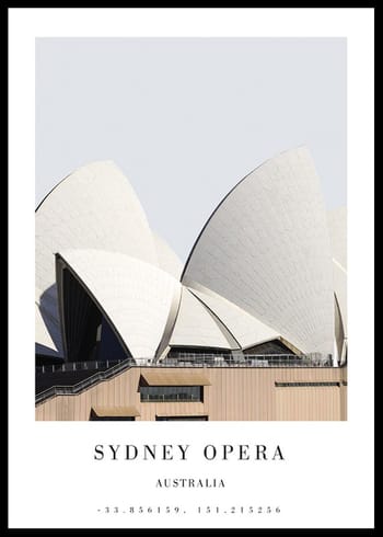Plakāts Sydney Opera
