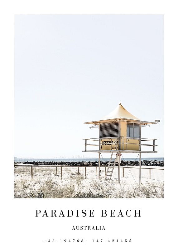 Plagát Paradise Beach