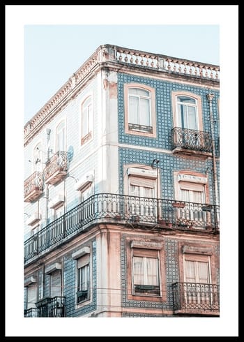 Poster Antique Facade