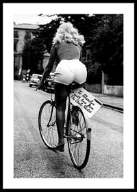 Marilyn Monroe Riding Bicycle-0
