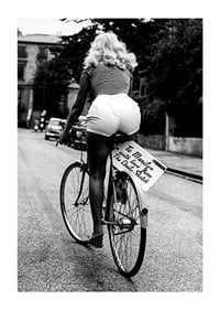 Marilyn Monroe Riding Bicycle-1