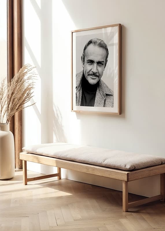 Poster Sean Connery Portrait crossfade