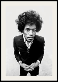 Jimi Hendrix Portrait-2