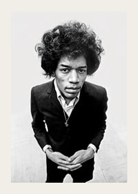 Jimi Hendrix Portrait-3