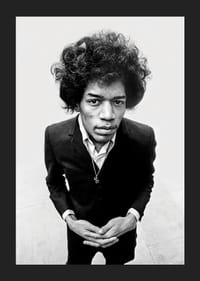Jimi Hendrix Portrait-5