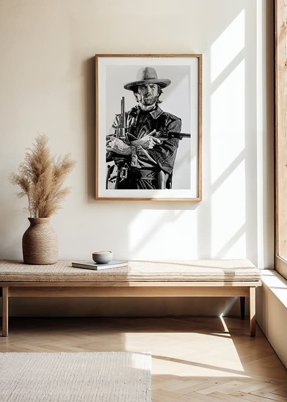Poster Clint Eastwood crossfade