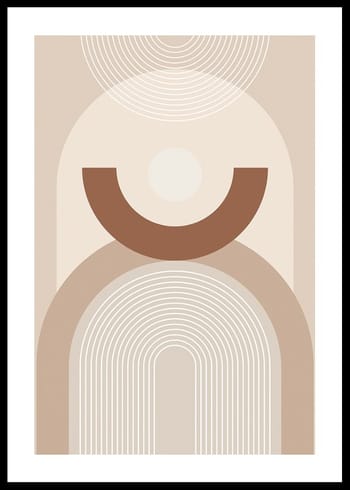 Poster Geometric Shapes No3