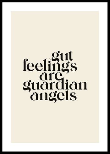 Póster Gut Feelings
