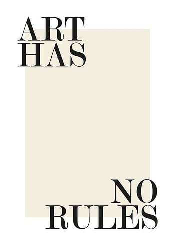 Poster Art Has No Rules