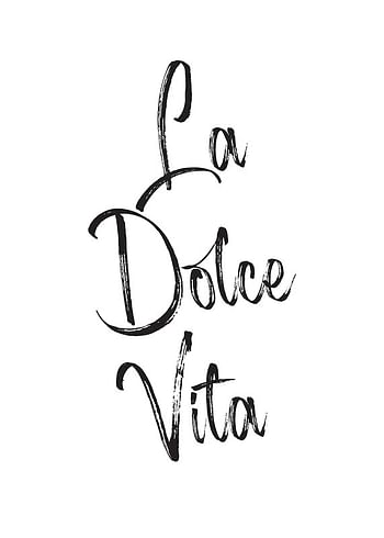 Plagát La Dolce Vita