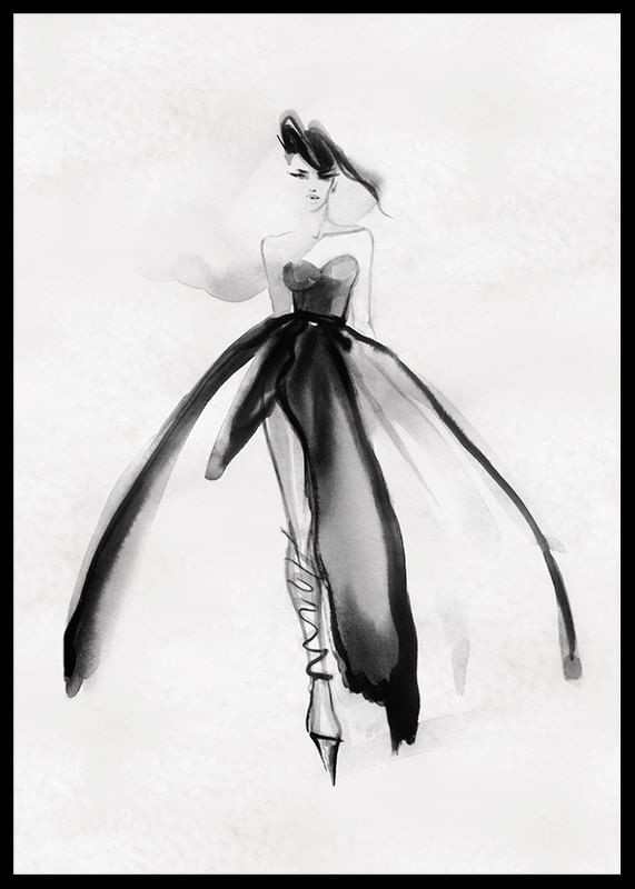 Watercolor Dress-12