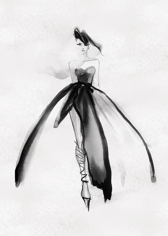 Watercolor Dress-12
