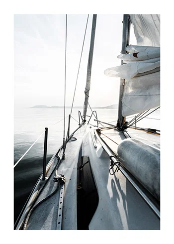 Poster Sailing Boat