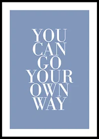 White text with inspirational message on blue background-0