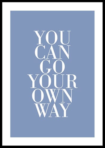 Poster Your Own Way