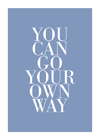 Poster Your Own Way
