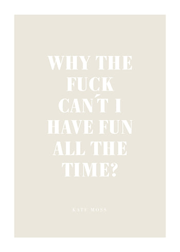 Juliste Fun All The Time