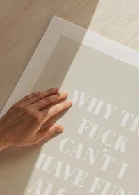 White quote text on beige background in a stylish layout-9