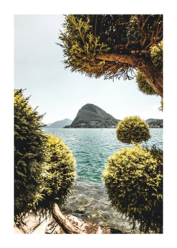 Poster Scenic View In Lugano