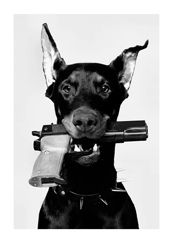 Poster Loaded Dog