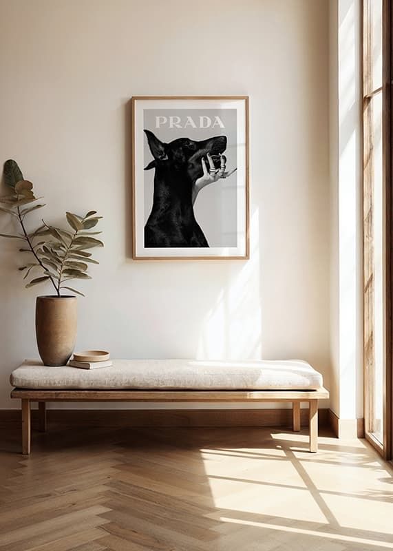 Póster Prada Fashion crossfade