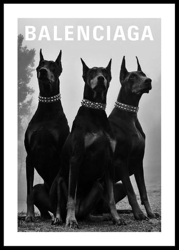 Poster Balenciaga Fashion