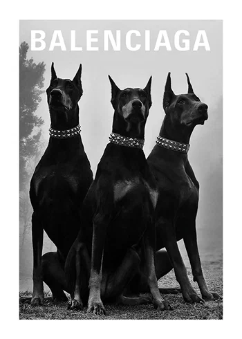 Poster Balenciaga Fashion