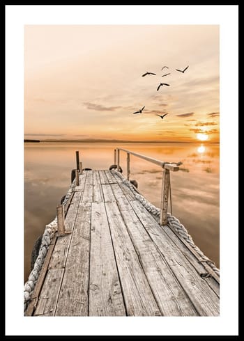 Poster Relaxing Sunset