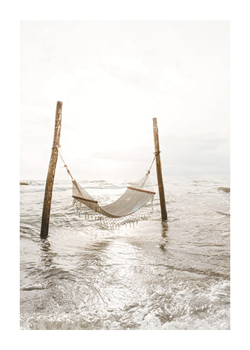 Juliste Tropical Beach Hammock