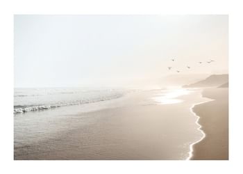 Poster Surfer Beach Praia do Lagido