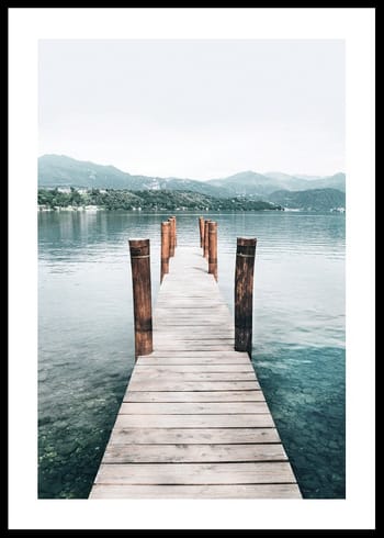 Affiche Orta San Giulio Lake In Italy