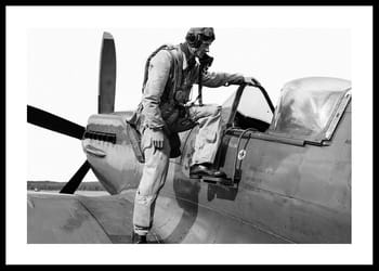 Poster Spitfire Pilot