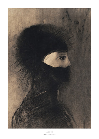 Poster Armor By Odilon Redon