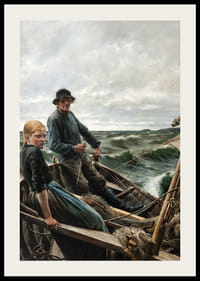At Sea By Albert Edelfelt-4