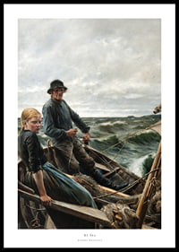 At Sea By Albert Edelfelt-0