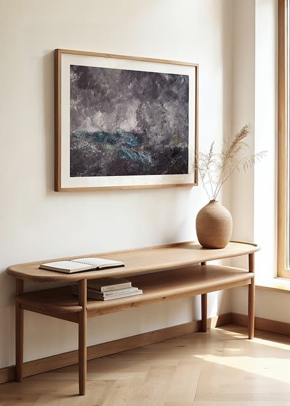 Poster Storm in the Skerries By August Strindberg crossfade