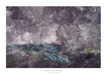 Poster Oväder i Skärgården By August Strindberg