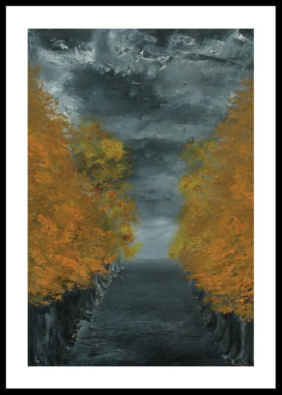 Poster The Avenue By August Strindberg