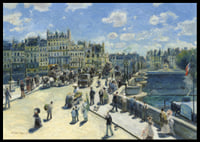 Pont Neuf By Auguste Renoir-8
