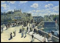 Pont Neuf By Auguste Renoir-2