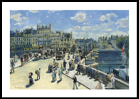Pont Neuf By Auguste Renoir-2