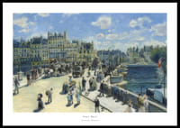 Pont Neuf By Auguste Renoir-0