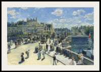 Pont Neuf By Auguste Renoir-4