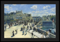 Pont Neuf By Auguste Renoir-6