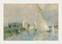 Regatta at Argenteuil By Auguste Renoir-5
