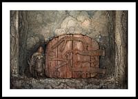 The Mountain Gate By John Bauer-0