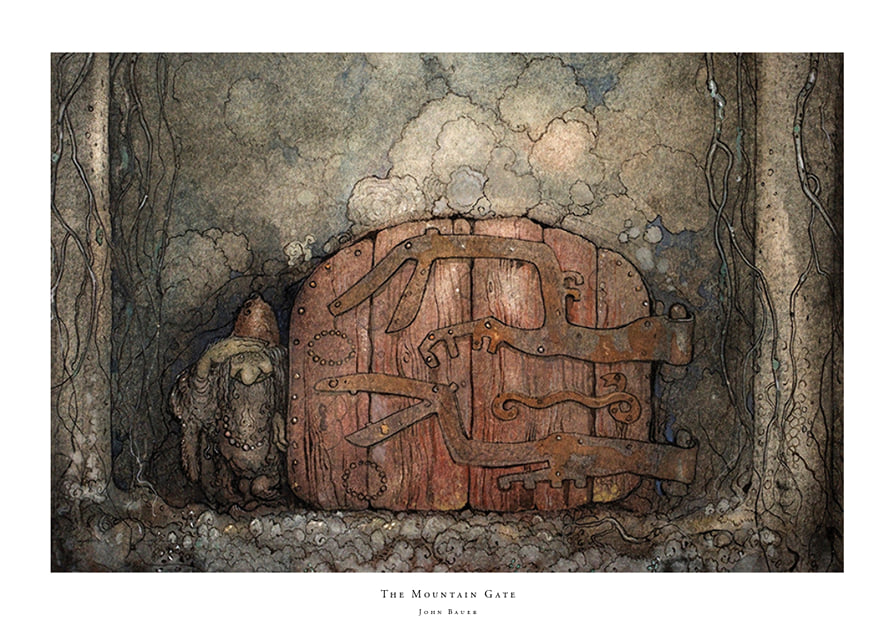 Bergaporten By John Bauer-12