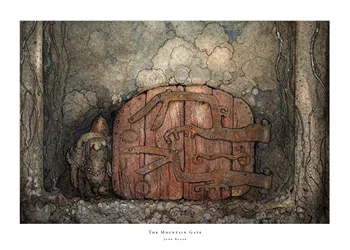 Poster Bergaporten By John Bauer