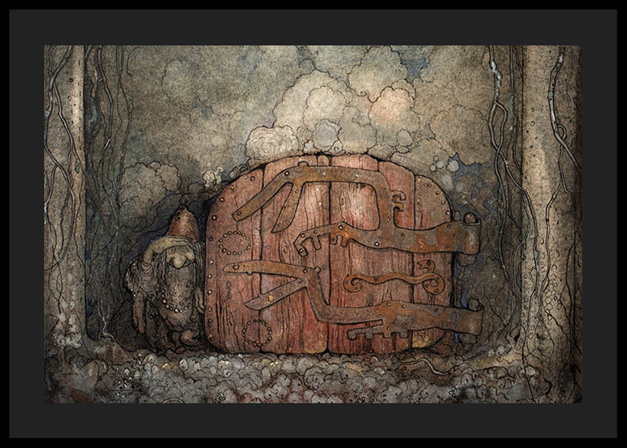 Bergaporten By John Bauer-12