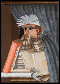 The Librarian By Giuseppe Arcimboldo-8